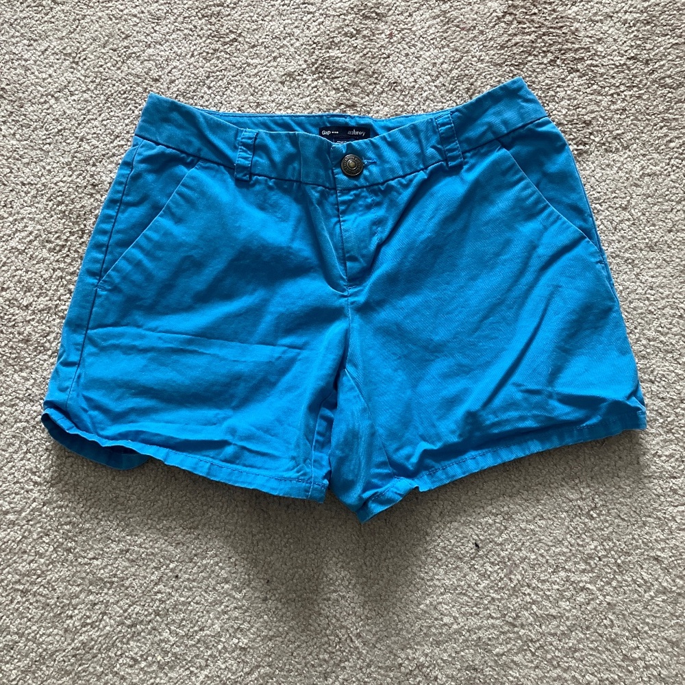 Blue GAP Aubrey Shorts Size 4